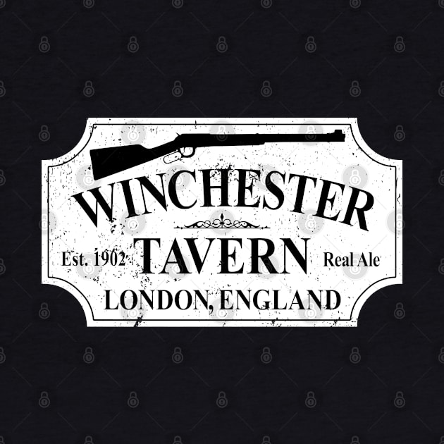 Winchester Tavern Sign (Shaun Of The Dead) by CultureClashClothing